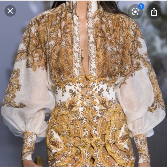 💯SOLD ON EBAY Zimmermann “Zippy Billow” Blouse - Picture 3 of 8